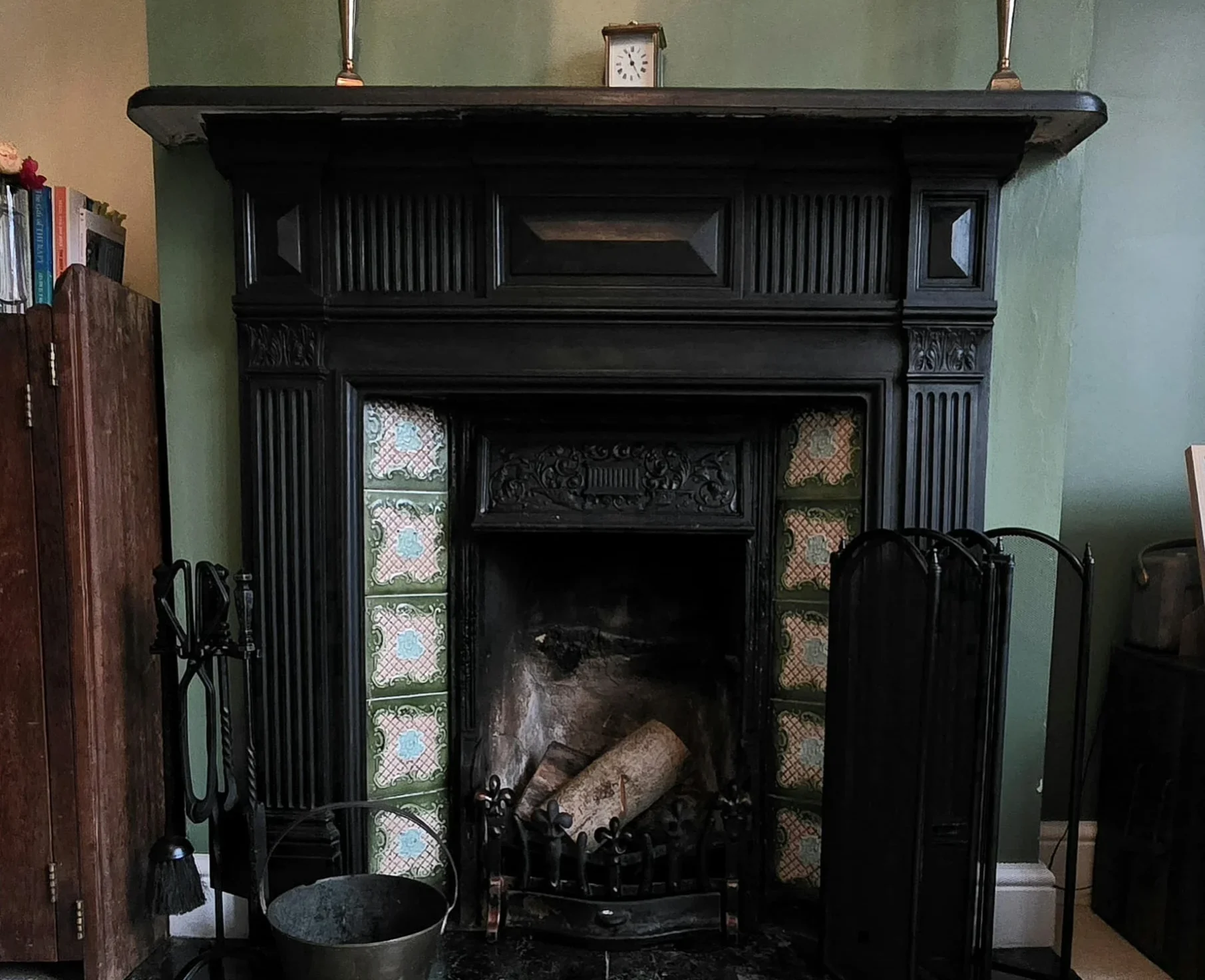 Open Fireplace - After Cleaning